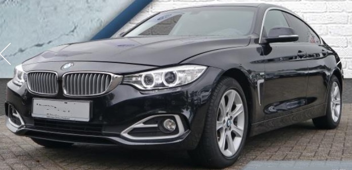 Left hand drive BMW 4 SERIES 420 d